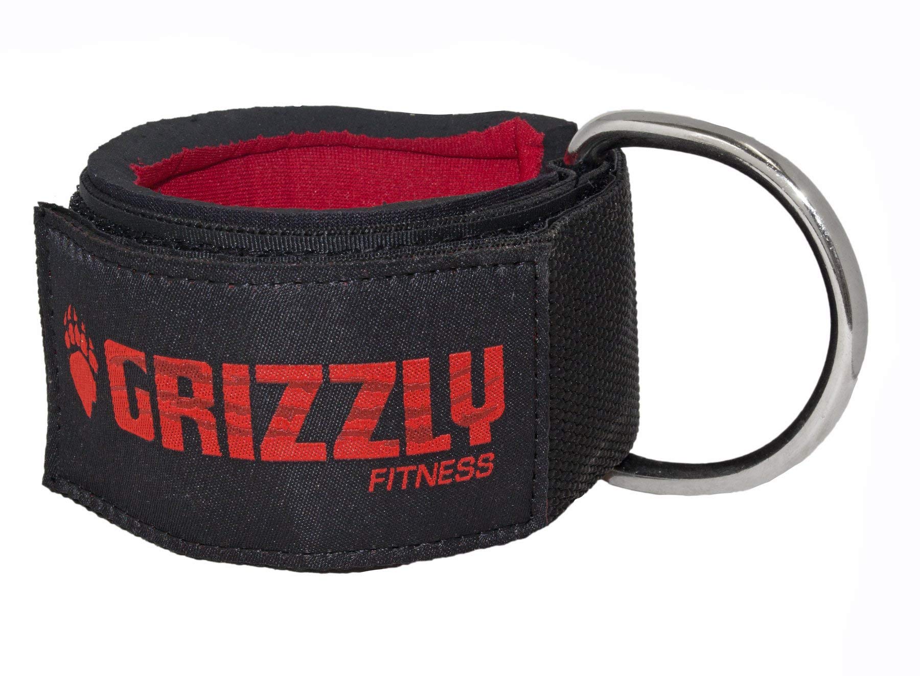 レザーアンクルストラップ 2個 重さ調整可能 マシンワークアウト ブラック Amazon | Grizzly Fitness ネオプレンアンクルストラップ | ワンサイズ